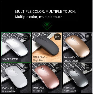 Bluetooth Dual-Mode Wireless Mouse for Mac